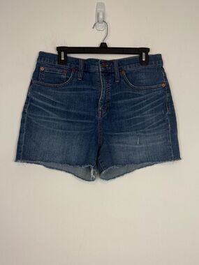 Madewell High Rise Cut Off Denim/Jean Shorts. Frayed Hems. Size 30.